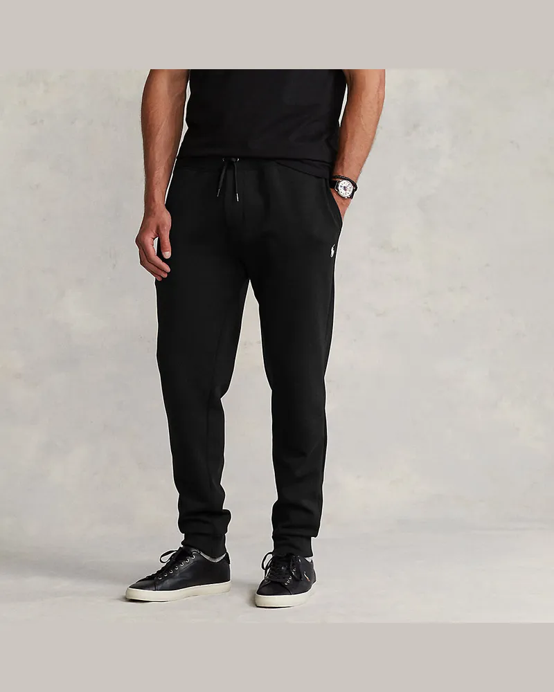 Ralph Lauren Große Größen - Doppellagige Jogginghose Black