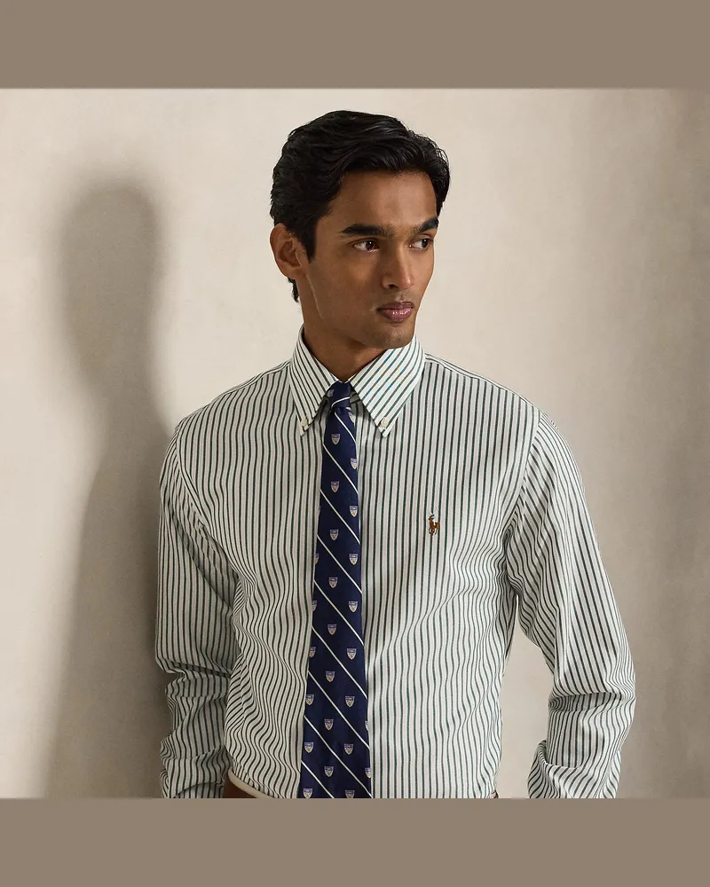 Ralph Lauren Gestreiftes Custom-Fit Oxfordhemd Multi