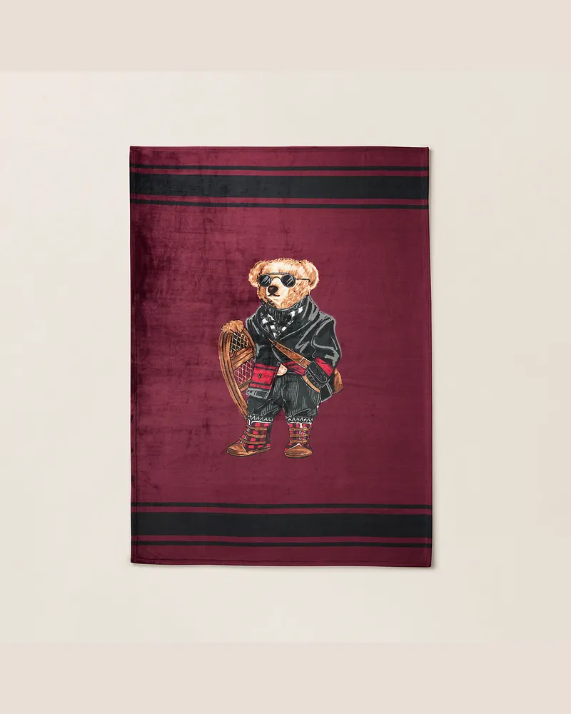 Ralph Lauren Home Tagesdecke mit festlichem Polo Bear Multi