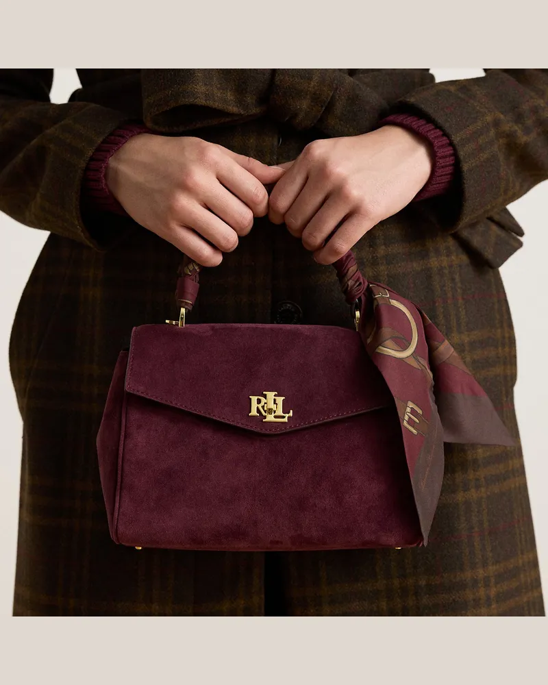 Ralph Lauren Weiche Umhängetasche Farrah mit Tuch Multi