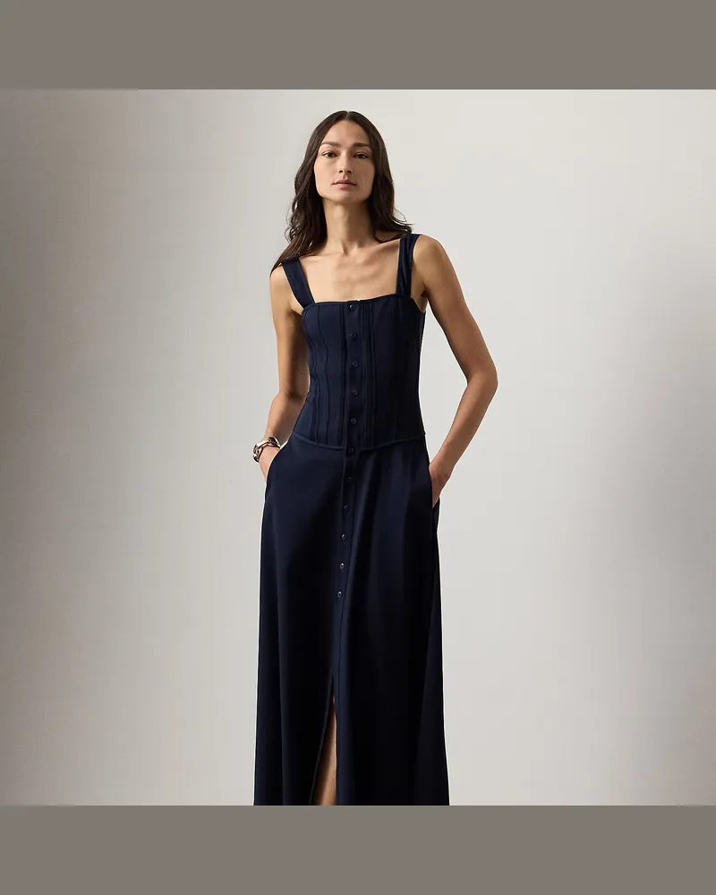 Ralph Lauren Ärmelloses Tageskleid Sophee Blue