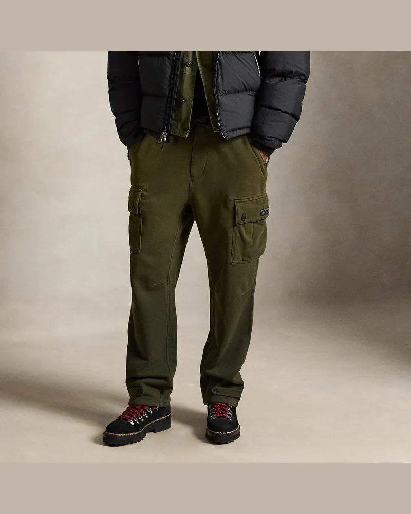 Ralph Lauren Cargohose aus Loopback-Fleece Green