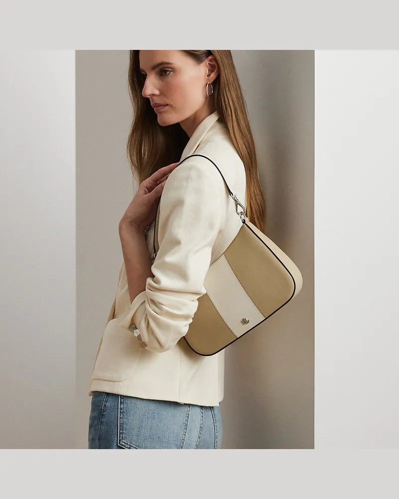 Ralph Lauren Mittelgroße Tasche Danni aus Leder Multi