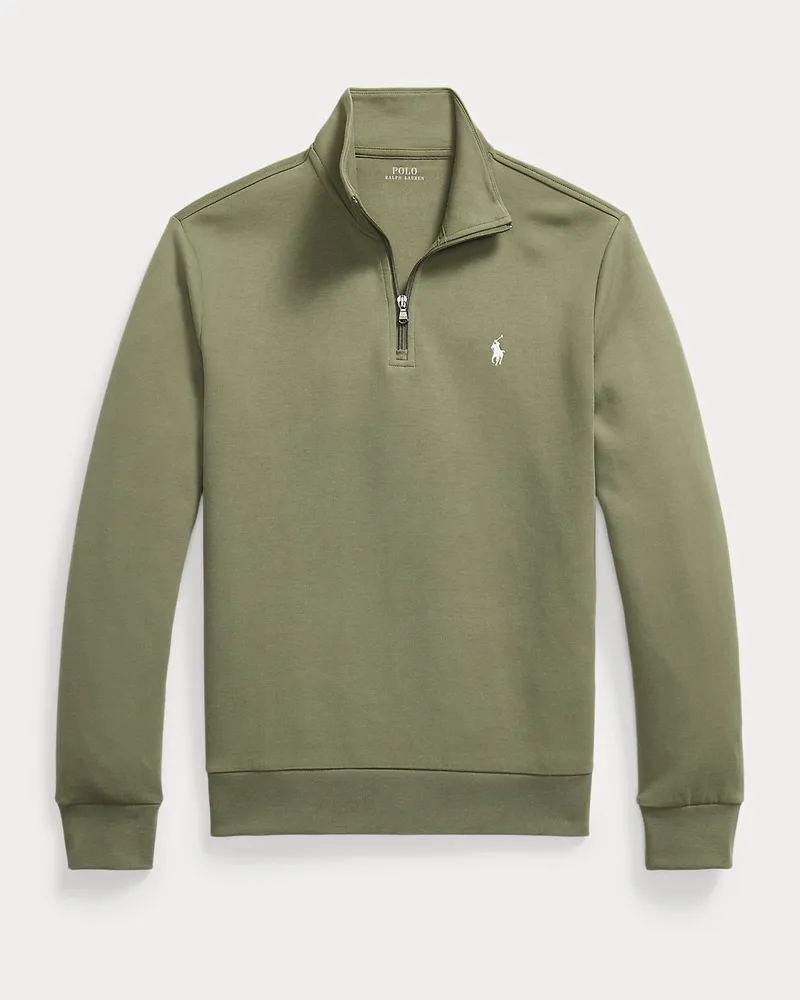 Ralph Lauren Pullover mit Viertelreißverschluss Green