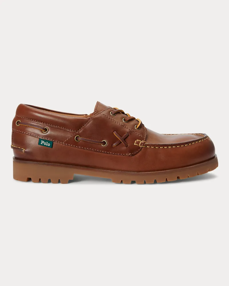 Ralph Lauren Bootsschuh Ranger aus Leder Brown