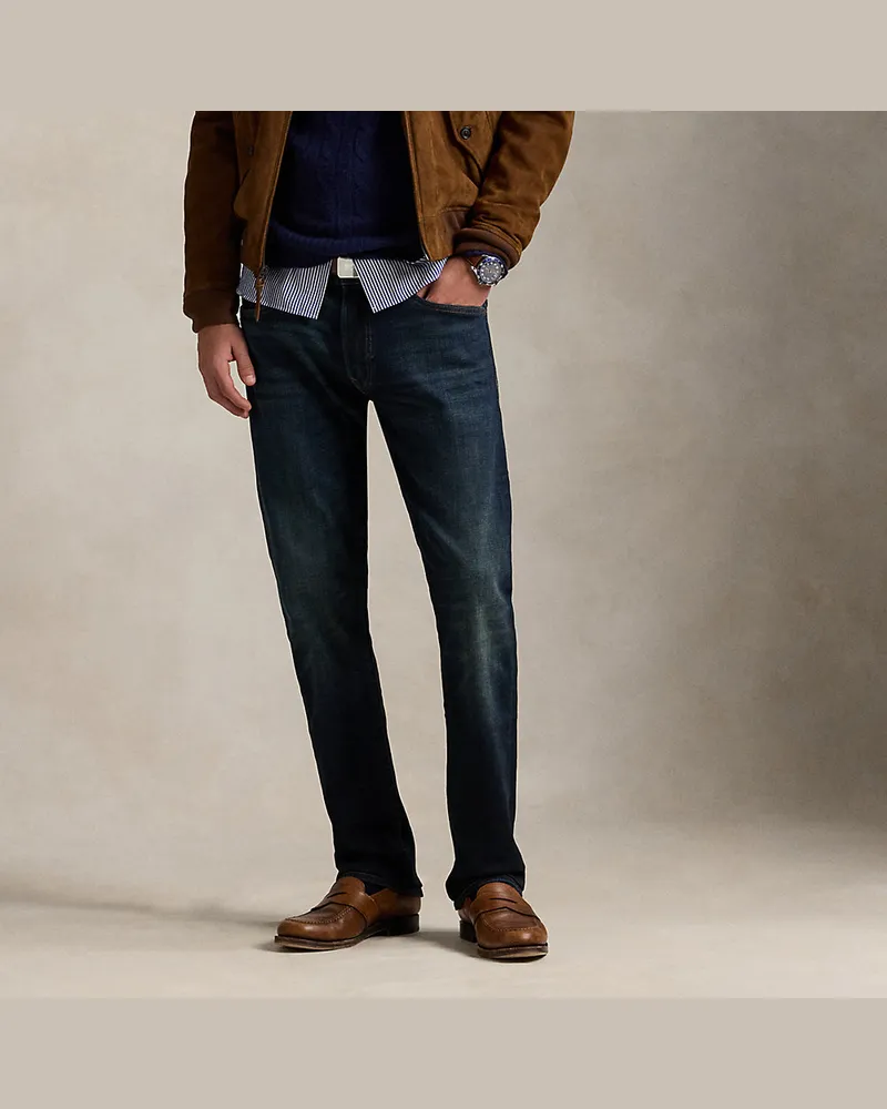 Ralph Lauren Slim-Straight Stretchjeans Varick Blue