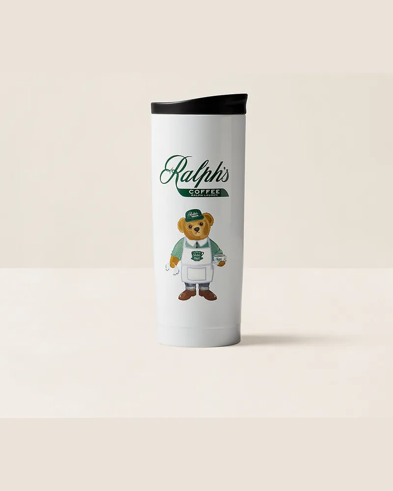 Ralph Lauren Home Becher „ Ralph Lauren’s Coffee“ mit Polo Bear Green