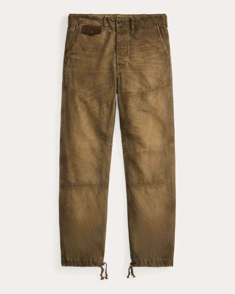 Ralph Lauren Engineer-Fit Arbeitshose aus Denim Brown