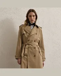 Ralph Lauren Twill-Trenchcoat Niles aus Baumwolle Tan