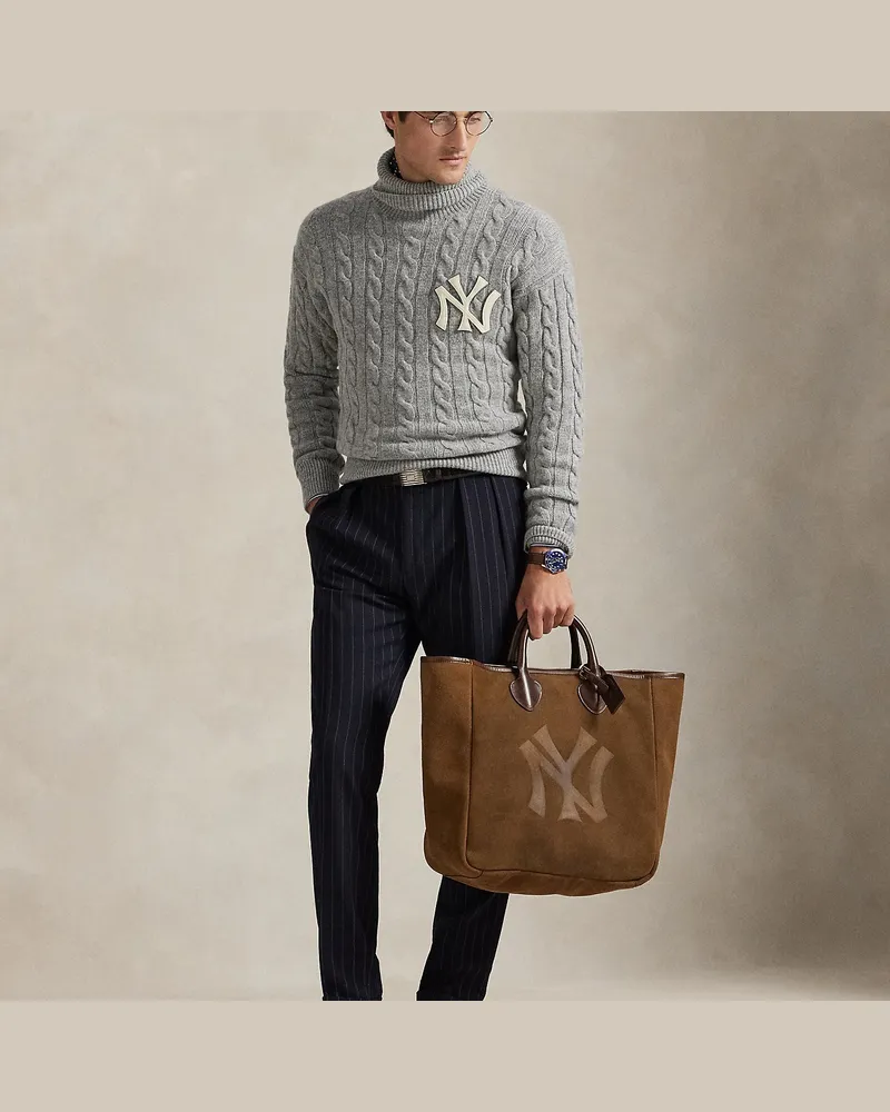 Ralph Lauren Tragetasche Polo  Ralph Lauren Lauren Yankees Brown