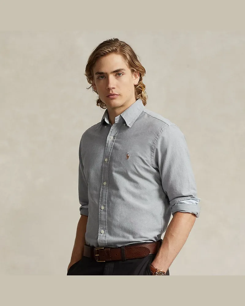 Ralph Lauren Das legendäre Oxfordhemd Grey
