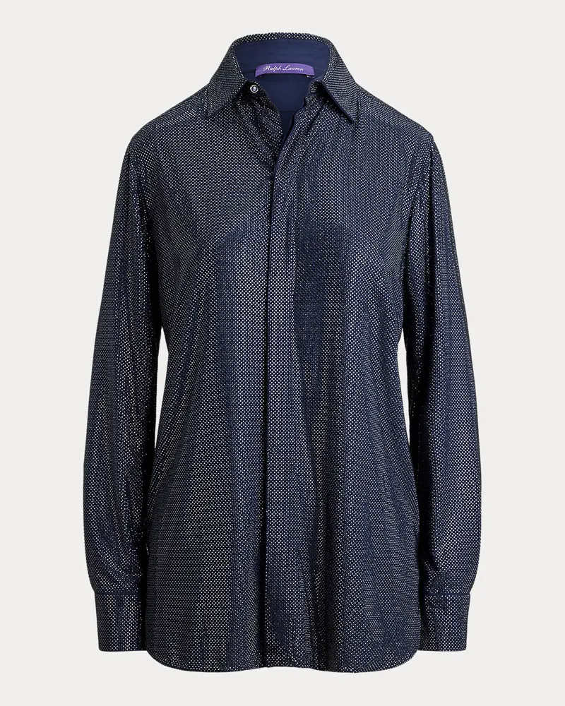 Ralph Lauren Relaxed-Fit Hemd Adrien mit Verzierung Blue