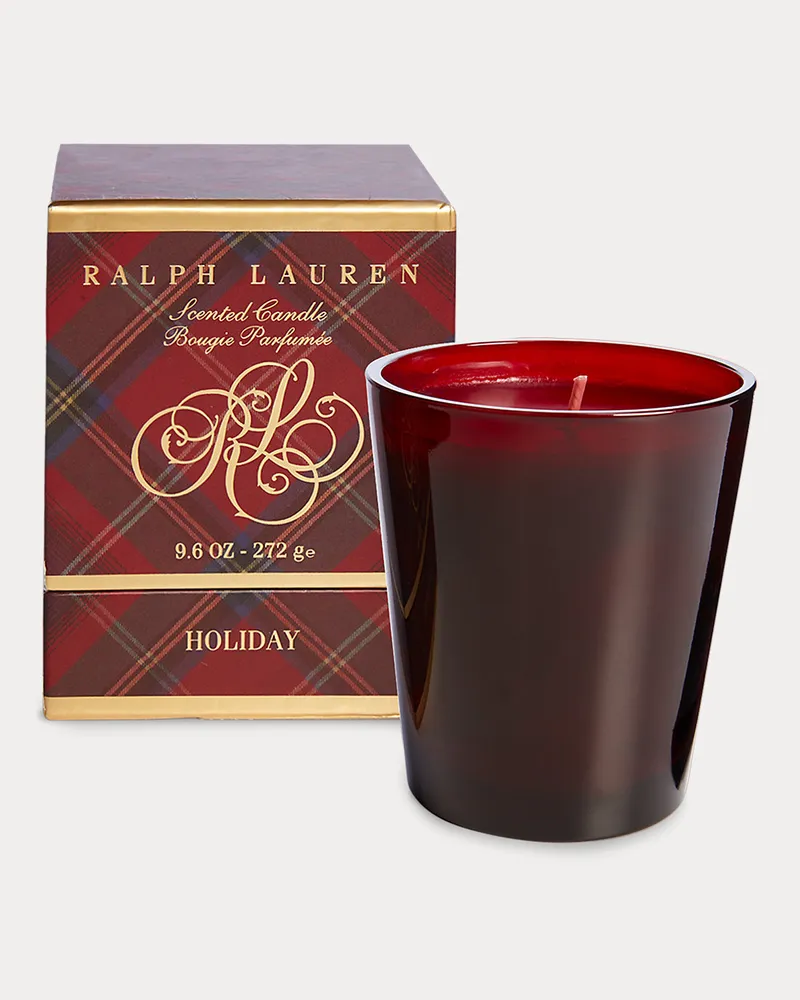 Ralph Lauren Home Klassische festliche Kerze Red