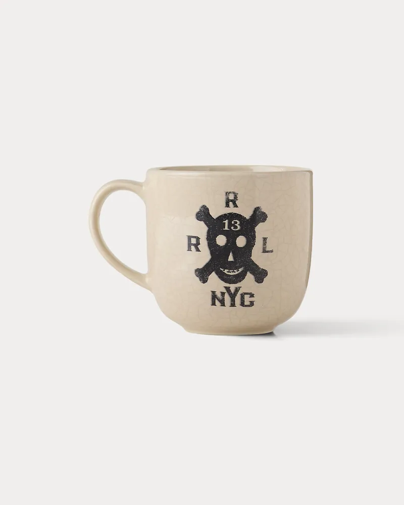 Ralph Lauren Home Becher mit Adlermotiv Cream