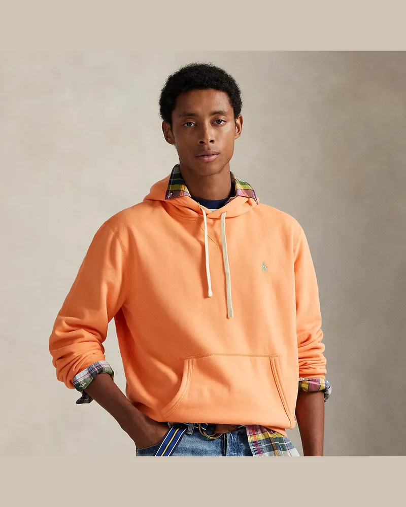 Ralph Lauren Das RL-Kapuzenshirt aus Fleece Orange