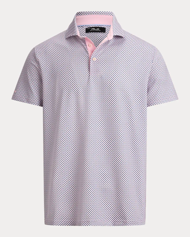 Ralph Lauren Tailored-Fit Performance-Poloshirt Pink