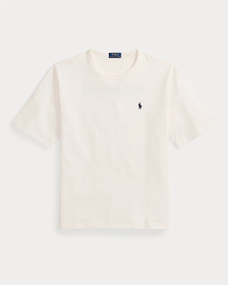 Ralph Lauren Relaxed-Fit Jersey-T-Shirt mit Logo White