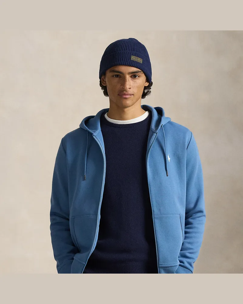 Ralph Lauren Doppellagige Kapuzenjacke Blue