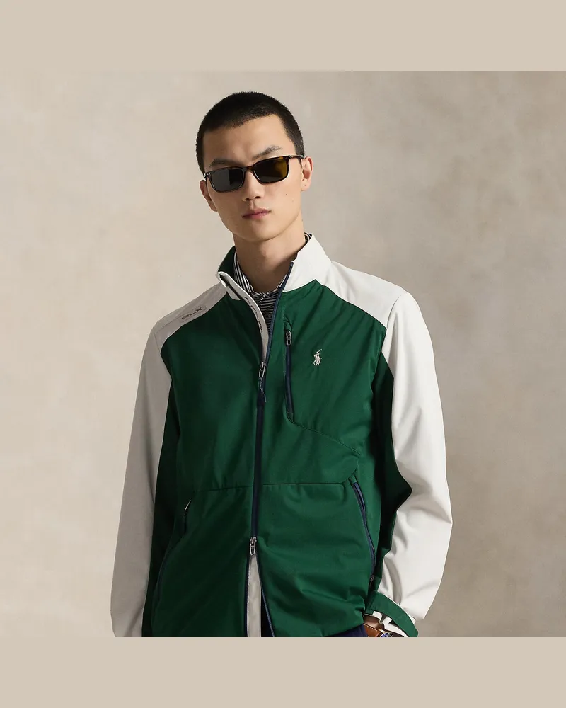 Ralph Lauren Verstaubare Jacke in Color-Block-Optik Green