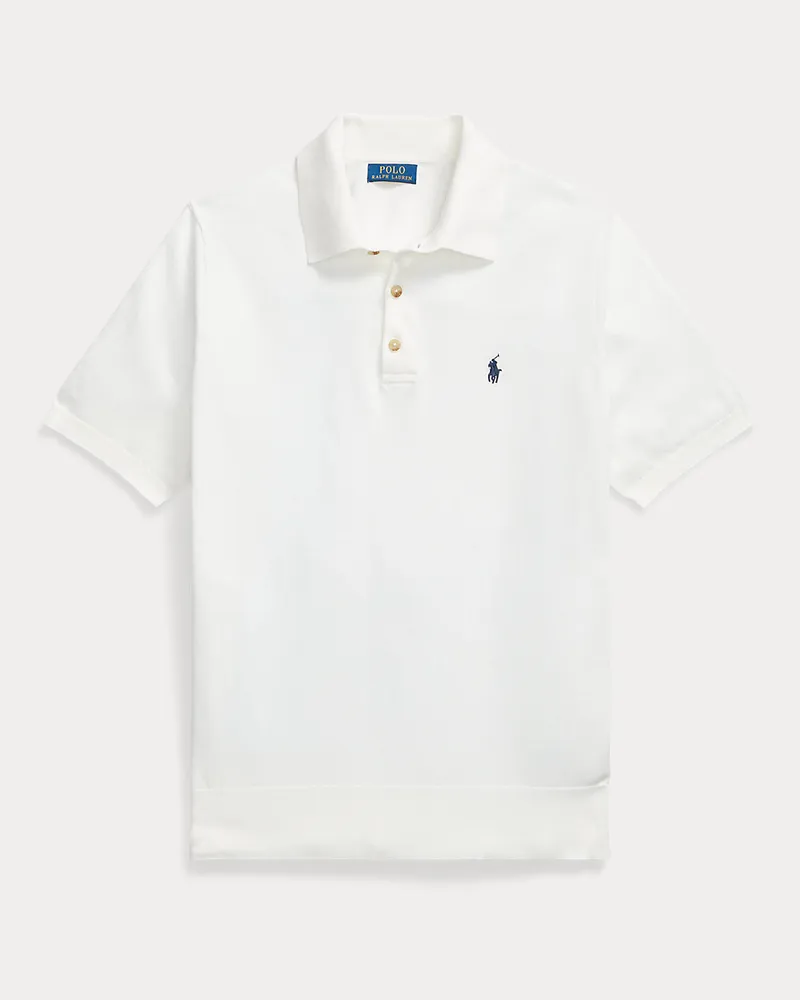 Ralph Lauren Große Größen - Polo-Pullover aus Baumwolle White