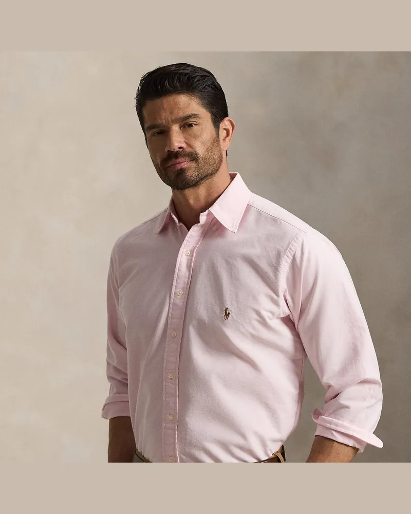 Ralph Lauren Große Größen - Das legendäre Oxfordhemd Pink