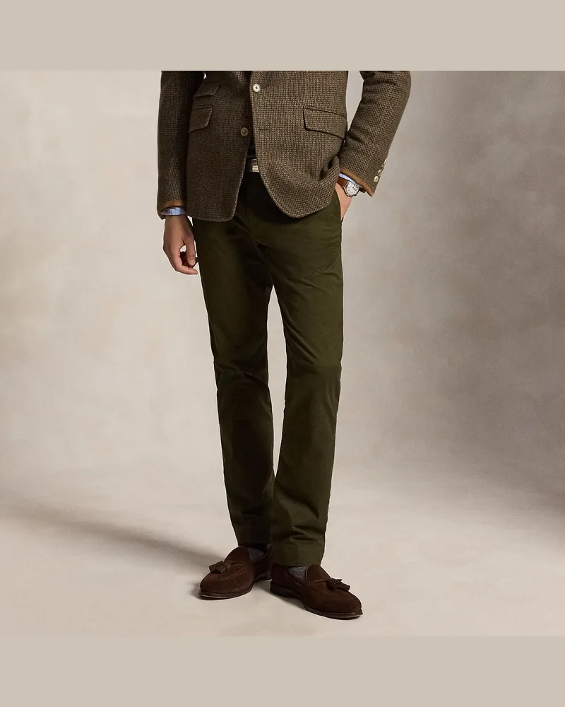 Ralph Lauren Chinohose Greenwich im Slim-Fit Green