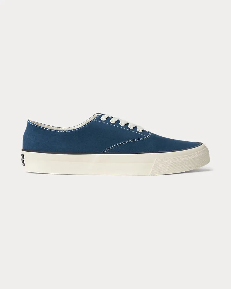 Ralph Lauren Sneaker aus Segeltuch Blue