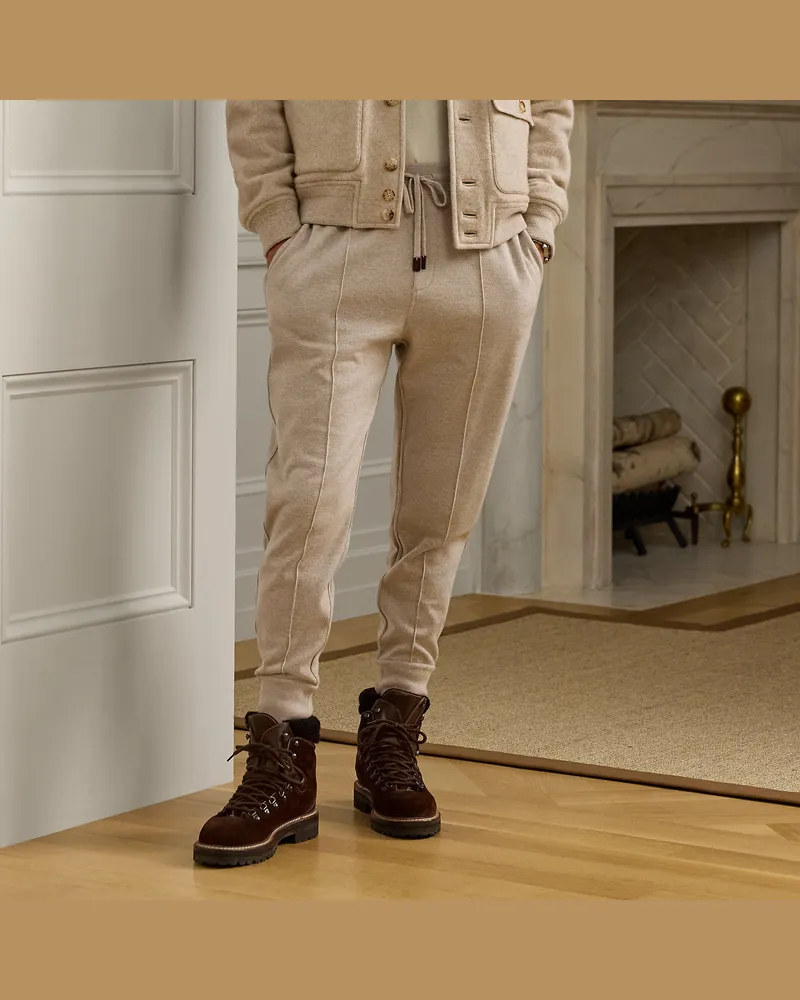 Ralph Lauren Jogginghose aus Kaschmirmischung Brown