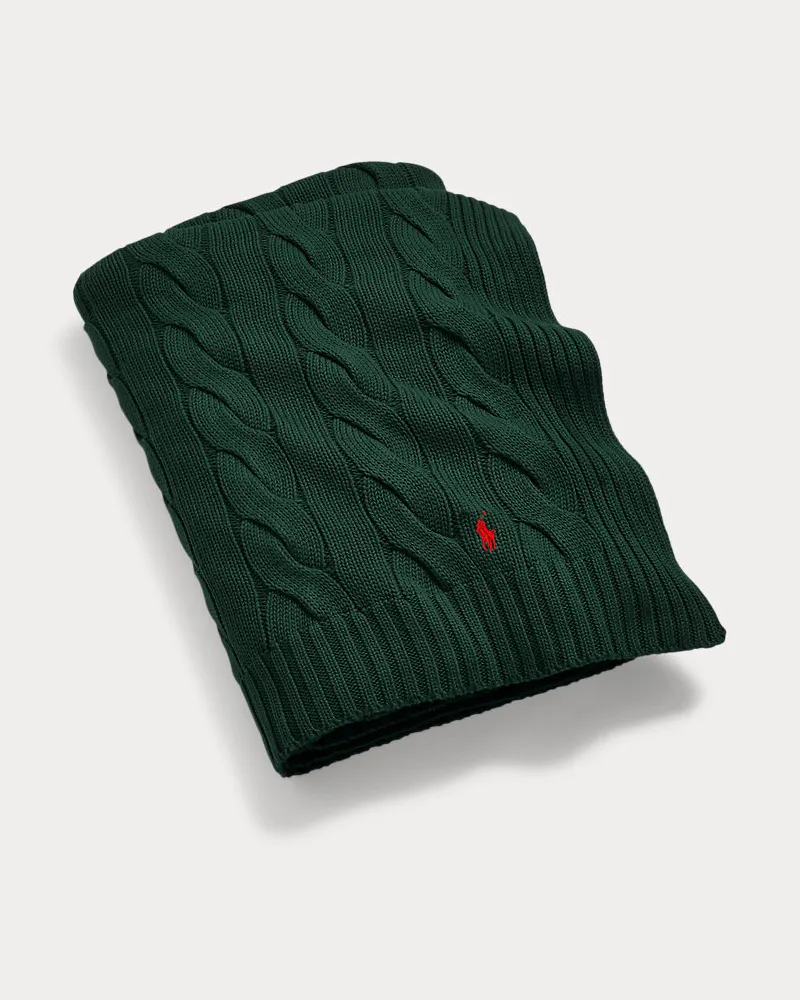 Ralph Lauren Home Tagesdecke Hanley mit Zopfmuster Green