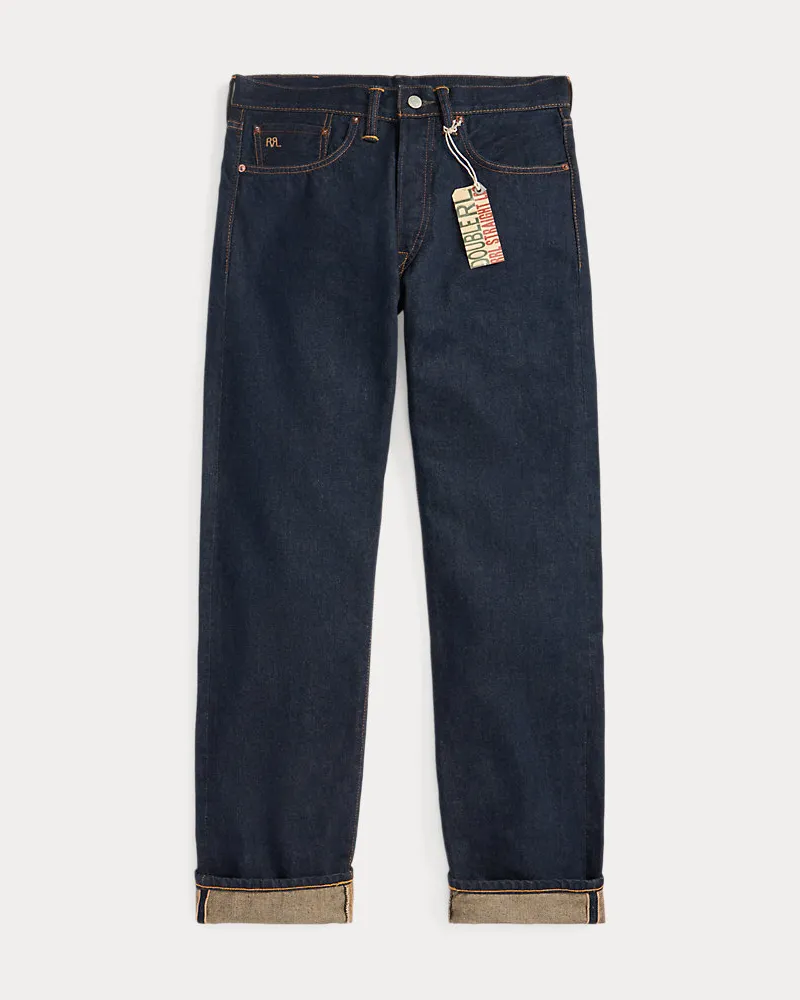 Ralph Lauren Straight-Fit Jeans mit Waschung Blue