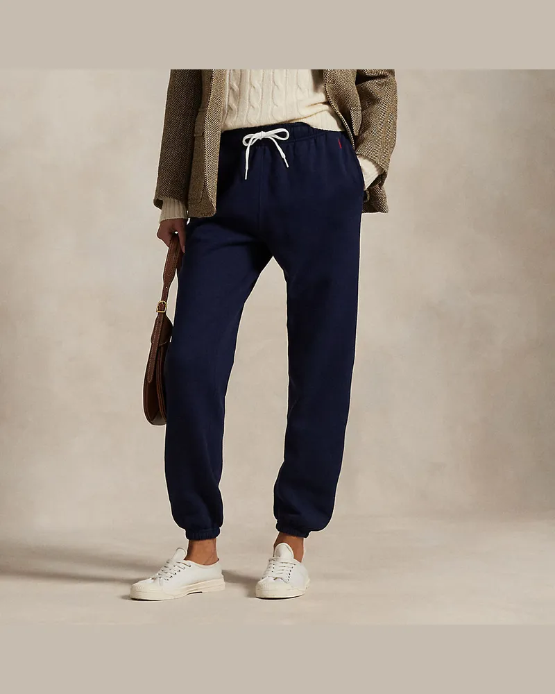 Ralph Lauren Sporthose aus Fleece Blue