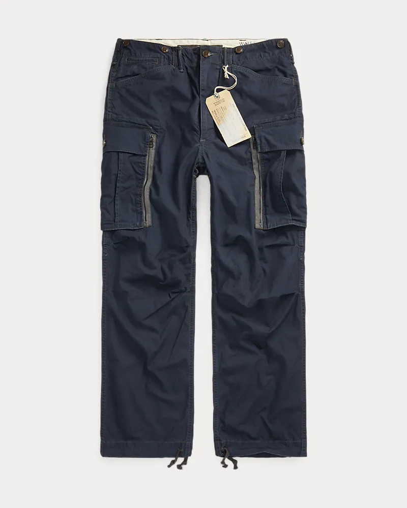 Ralph Lauren Cargohose Ranger aus Popeline Blue