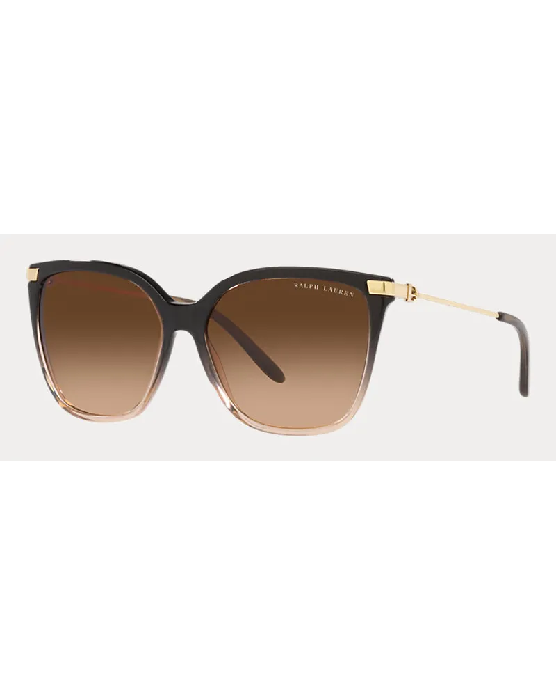 Ralph Lauren Sonnenbrille Kate mit Steigbügel Brown