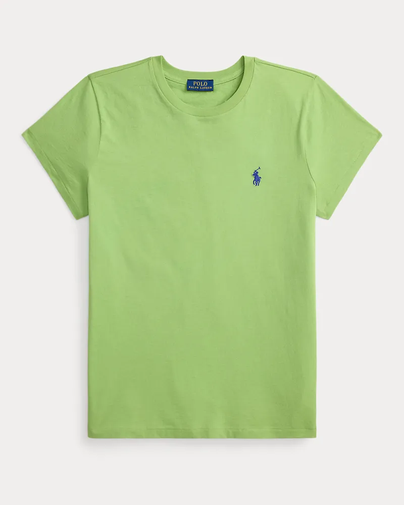 Ralph Lauren Classic-Fit Rundhals-T-Shirt aus Jersey Green
