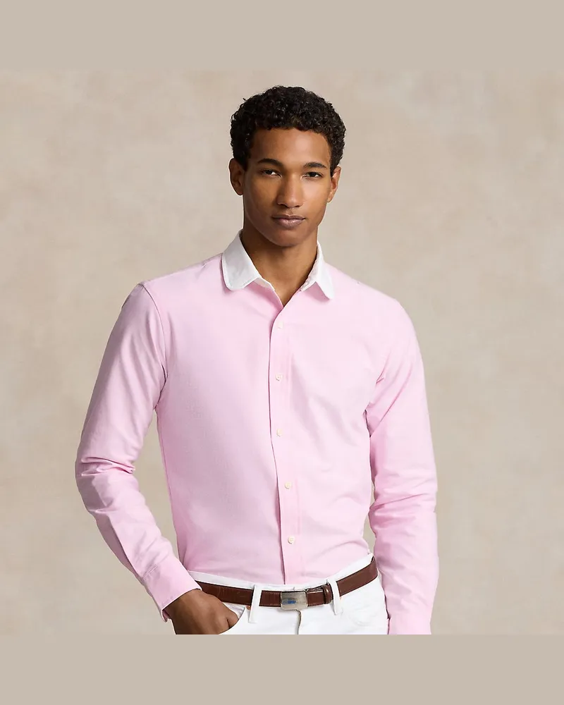 Ralph Lauren Custom-Fit Oxfordhemd Pink