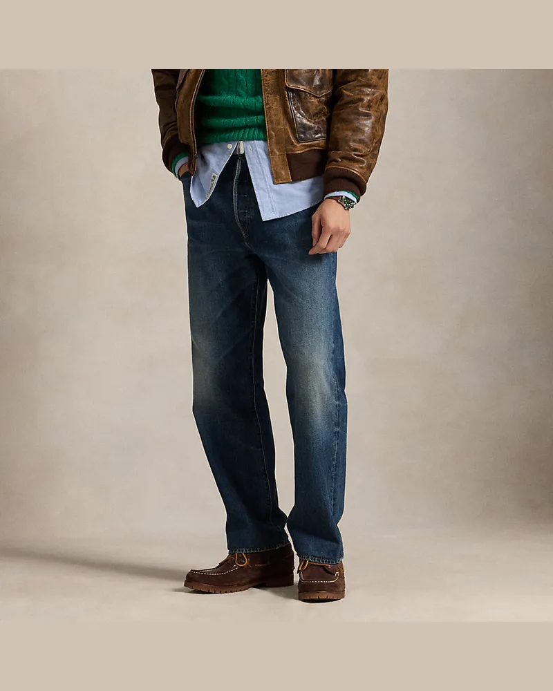 Ralph Lauren Heritage-Straight-Fit Jeans Blue