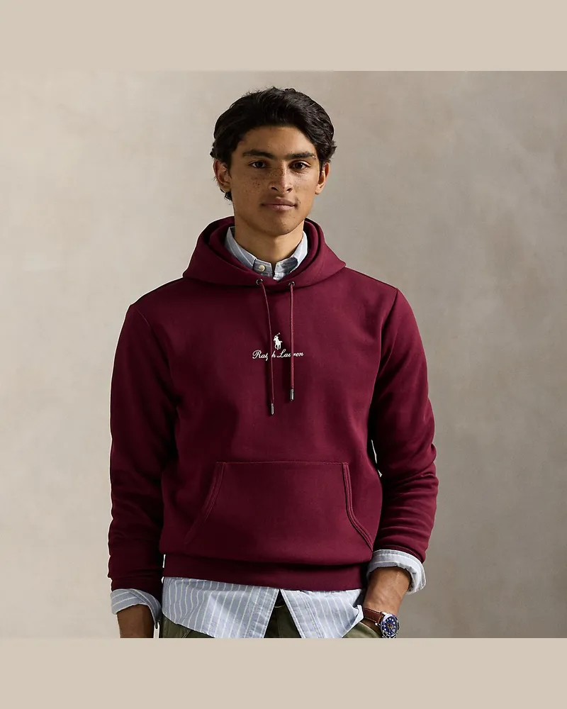 Ralph Lauren Doppellagige Kapuzenjacke mit Logo Red