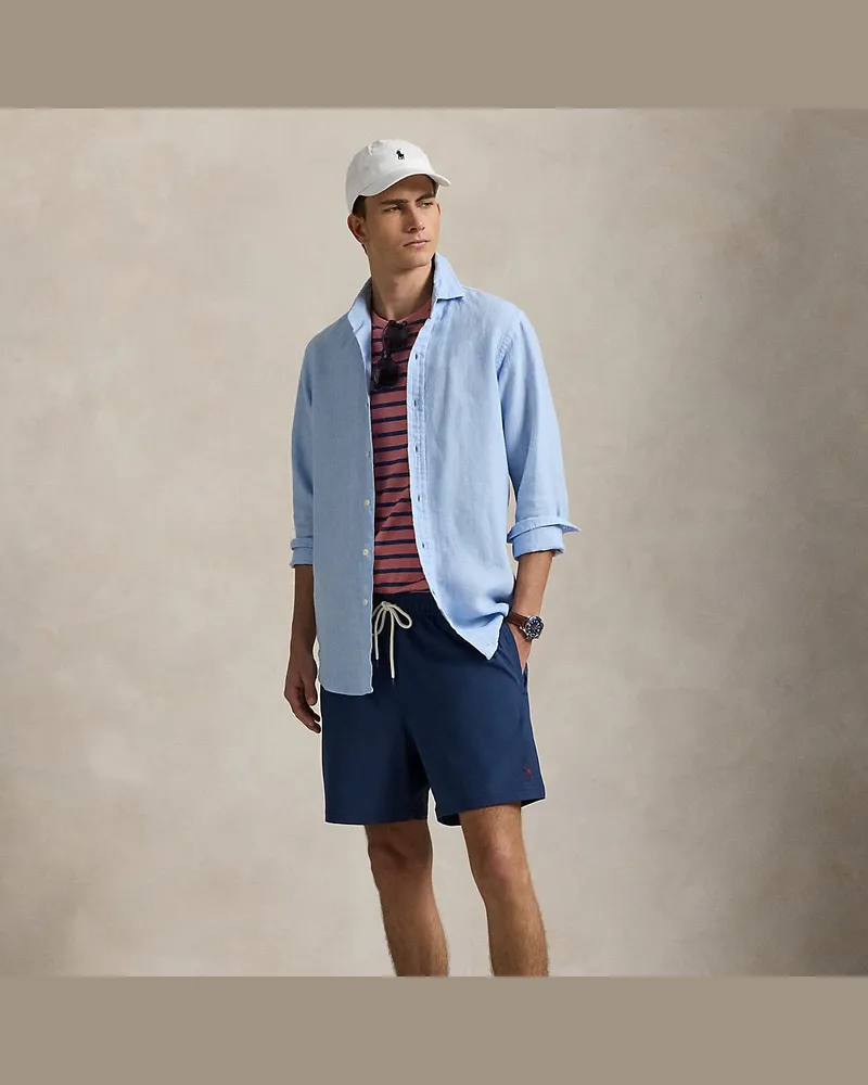 Ralph Lauren Klassische Badeshorts Traveler Blue