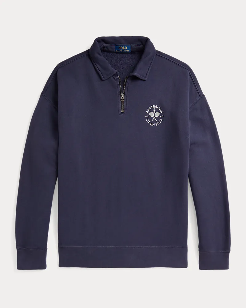 Ralph Lauren French-Terry-Sweatshirt Australian Open Blue