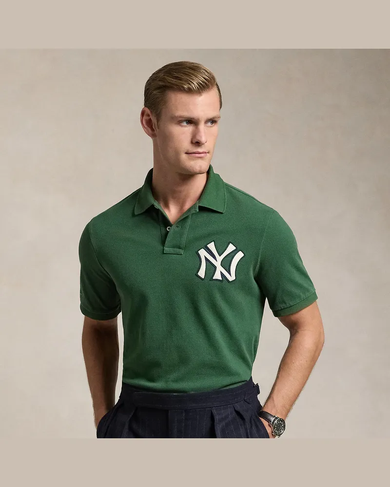 Ralph Lauren Poloshirt Polo  Ralph Lauren Lauren Yankees Green