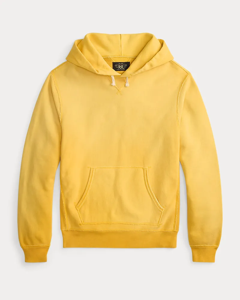 Ralph Lauren Konfektioniert gefärbtes Kapuzenshirt Yellow