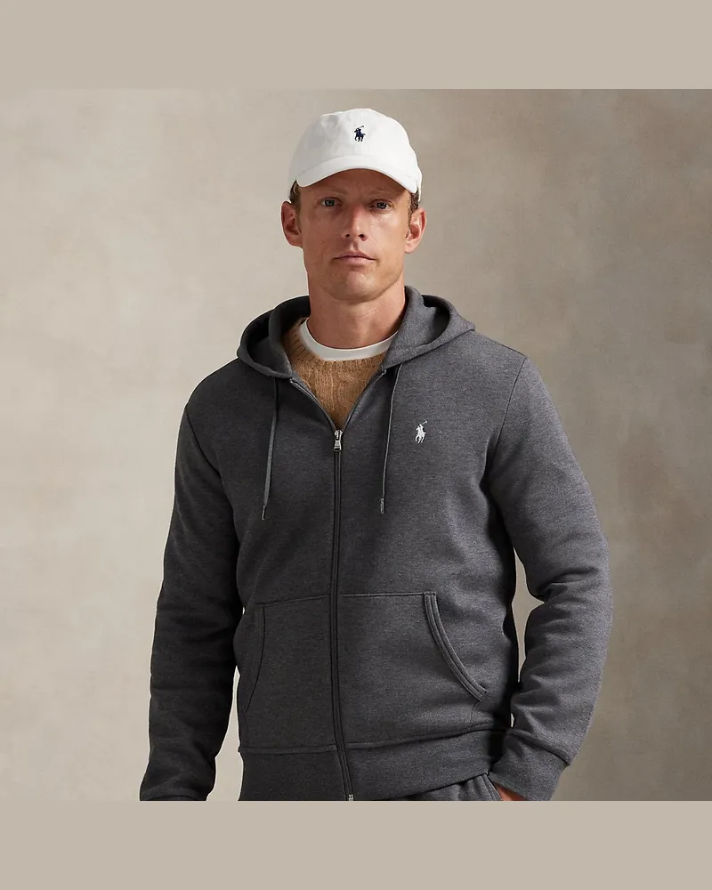 Ralph Lauren Doppellagige Kapuzenjacke Grey