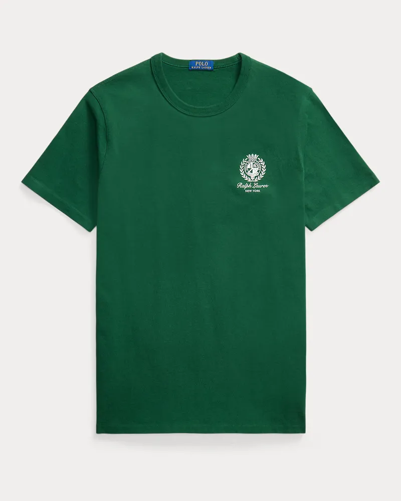 Ralph Lauren Große Größen - Jersey-T-Shirt mit Grafik Green
