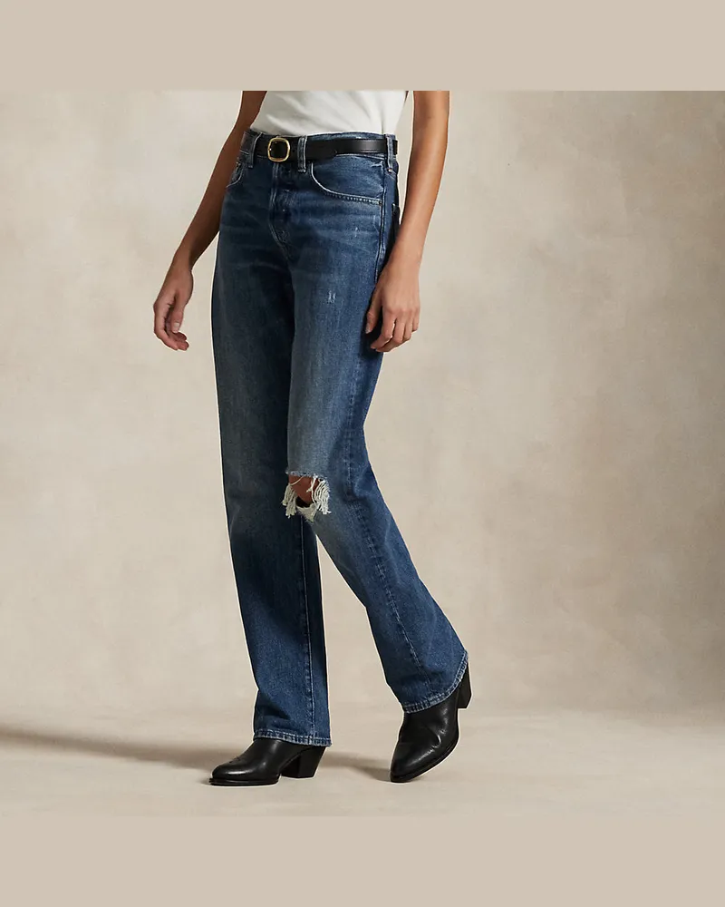 Ralph Lauren Relaxed-Straight-Fit Jeans Blue