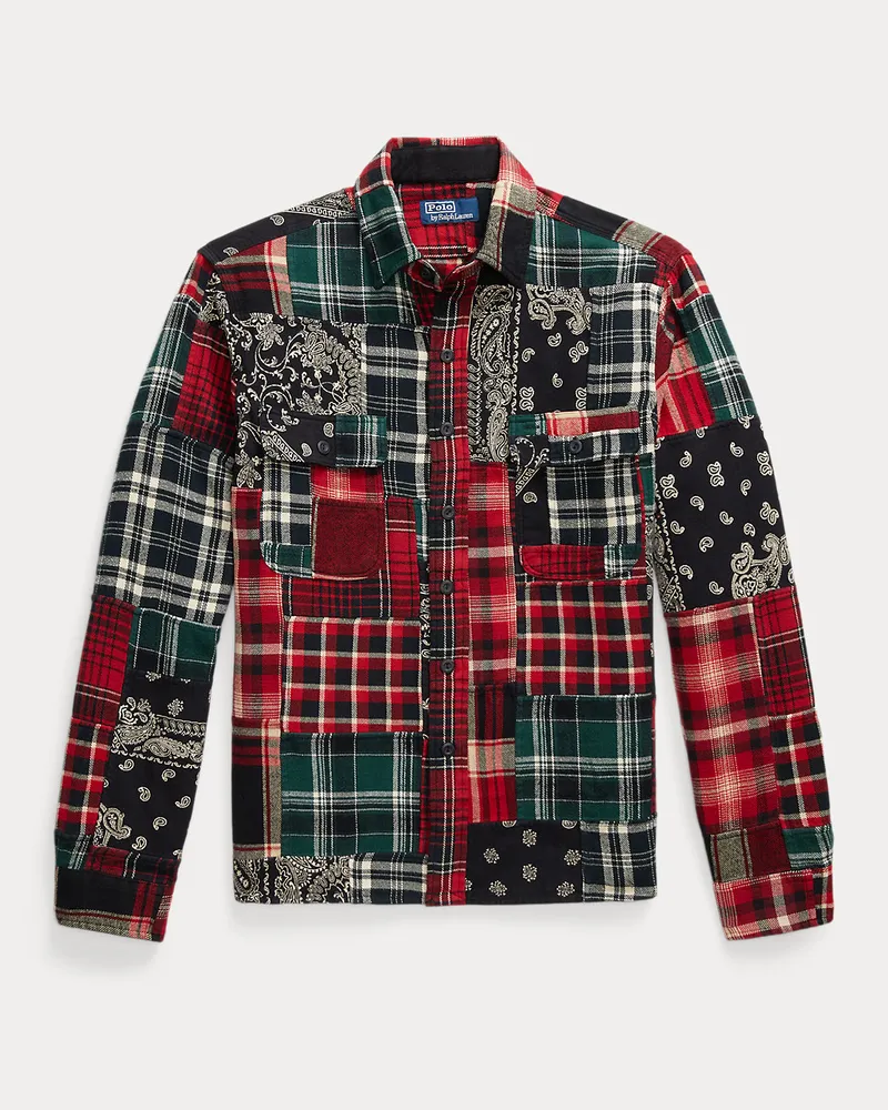 Ralph Lauren Classic-Fit Flanell-Arbeitshemd Multi