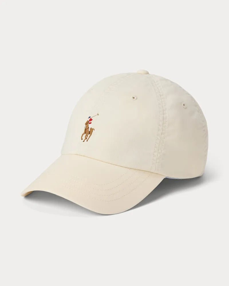 Ralph Lauren Baseballkappe aus Stretch-Baumwolltwill Tan
