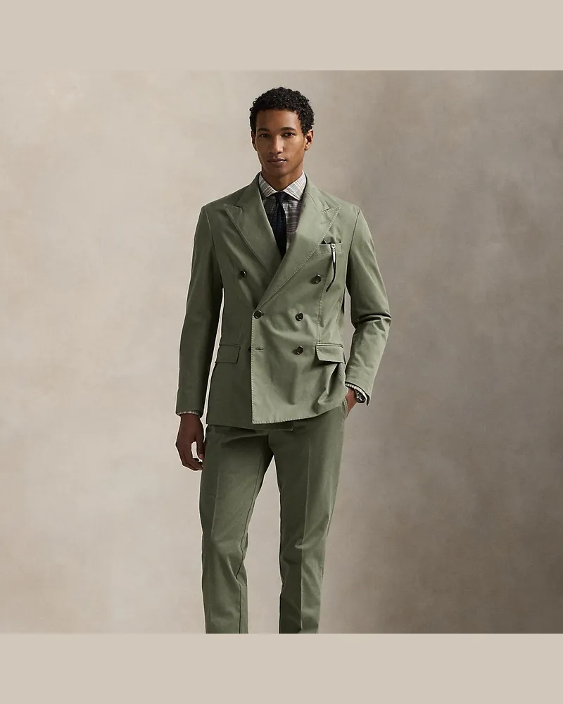 Ralph Lauren Anzughose aus Stretchchino Green