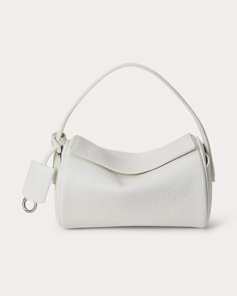 Ralph Lauren Reisetasche Polo Play aus Leder White