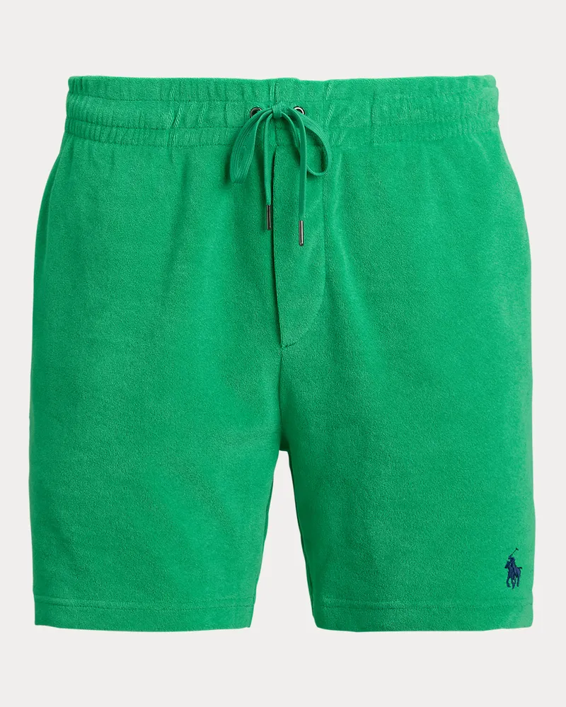 Ralph Lauren Frottee-Shorts mit Tunnelzug Green