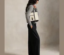 Kleine Shopper-Tasche mit Polo Bear